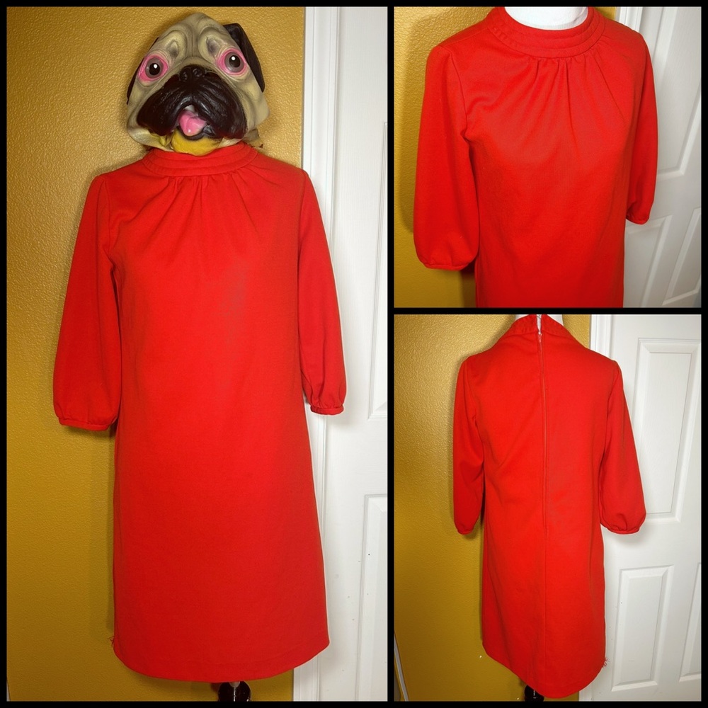 Mod Babe, VINTAGE, long sleeve dress!!